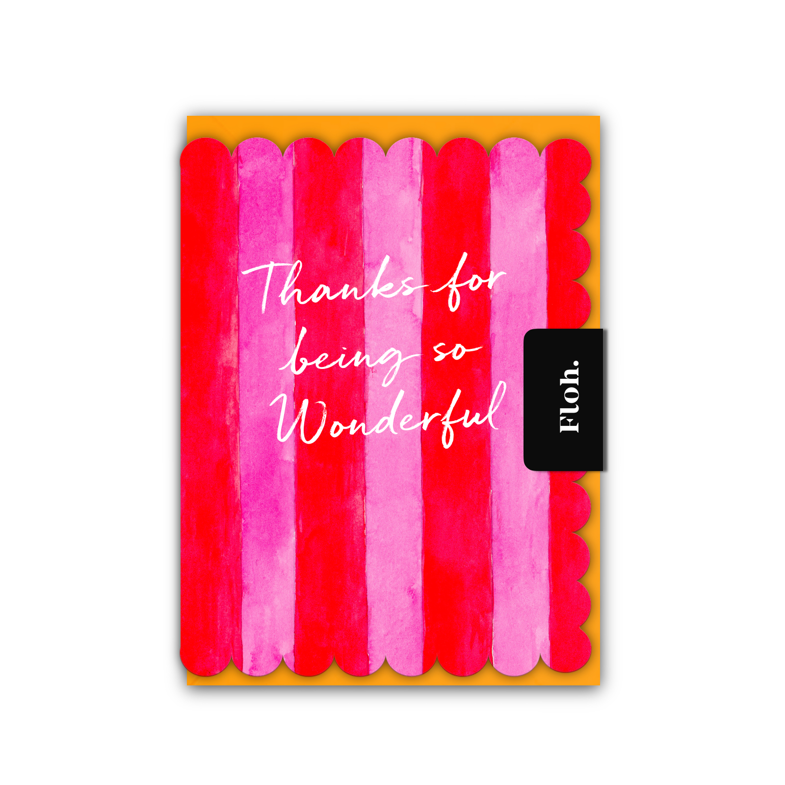 Picture of Thanks for Being so Wonderful (Watermelon Stripes)