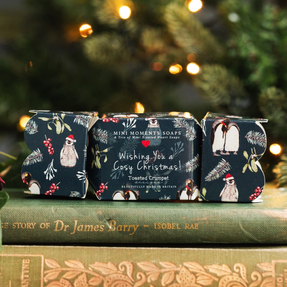 Picture of Christmas Penguins Boxed Mini Soaps