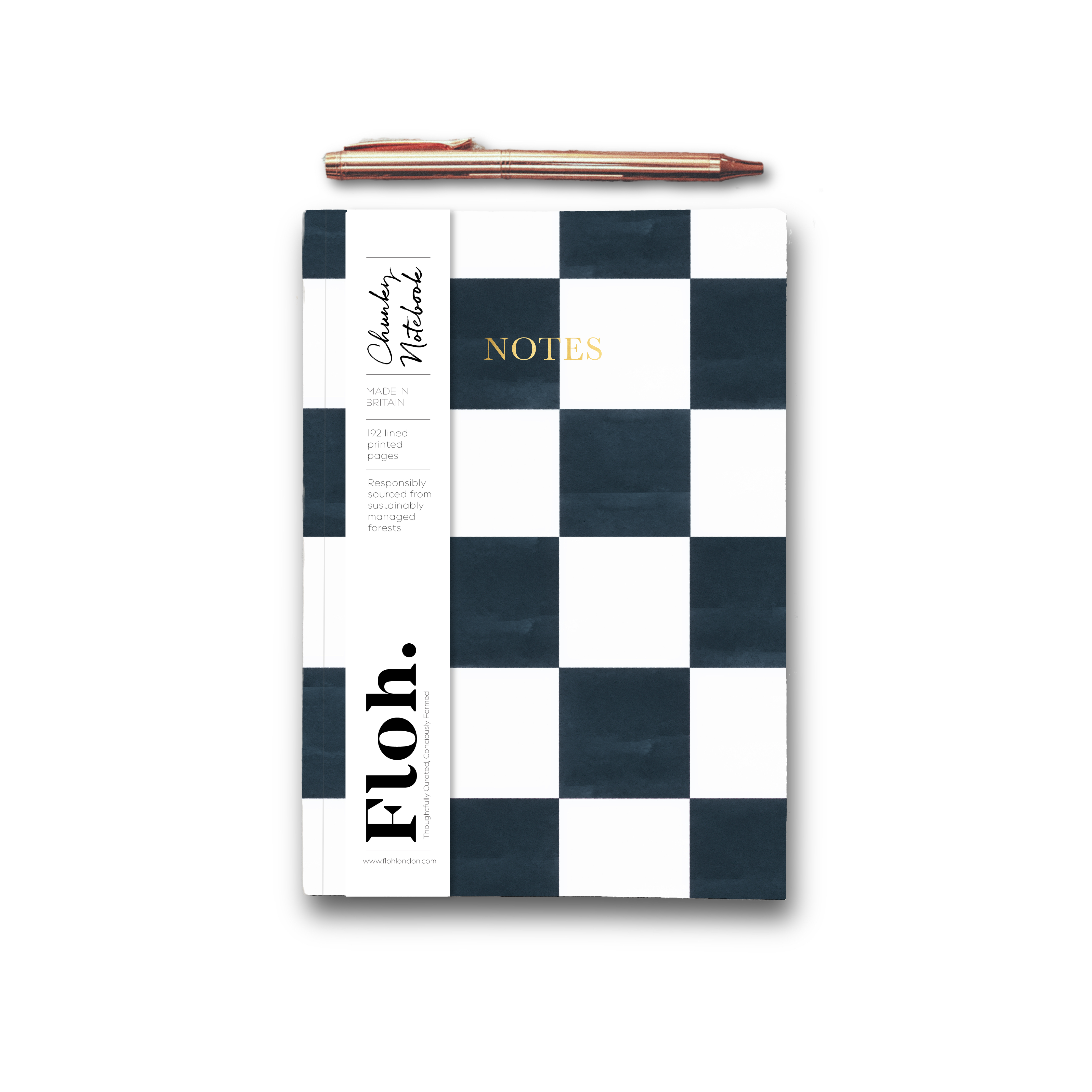 Picture of Espresso (Checkerboard) A5 Chunky Notebook