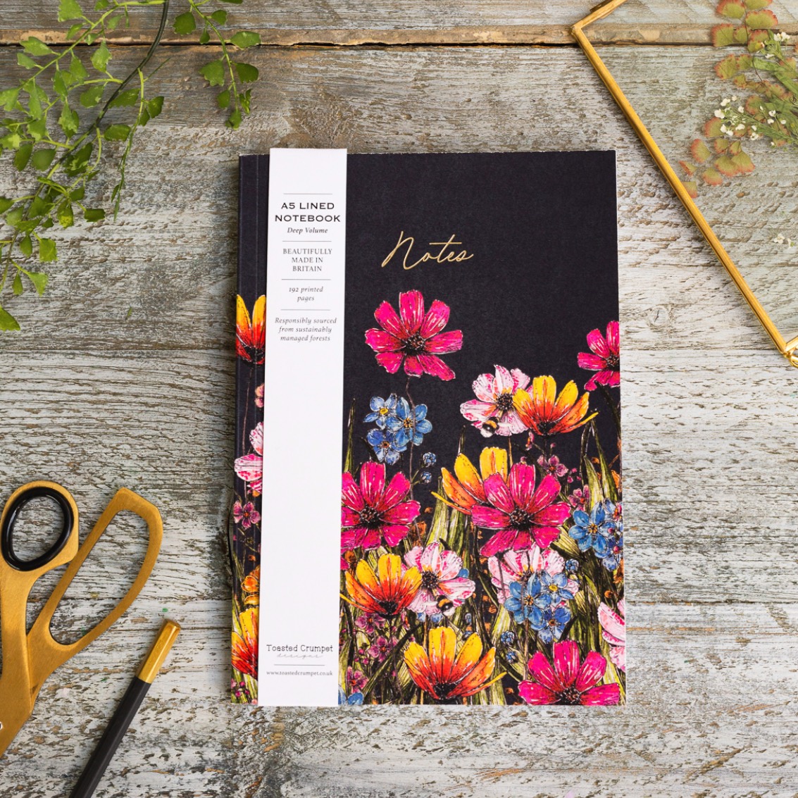 Picture of The Regeny Gardens (Noir) A5 Chunky Notebook