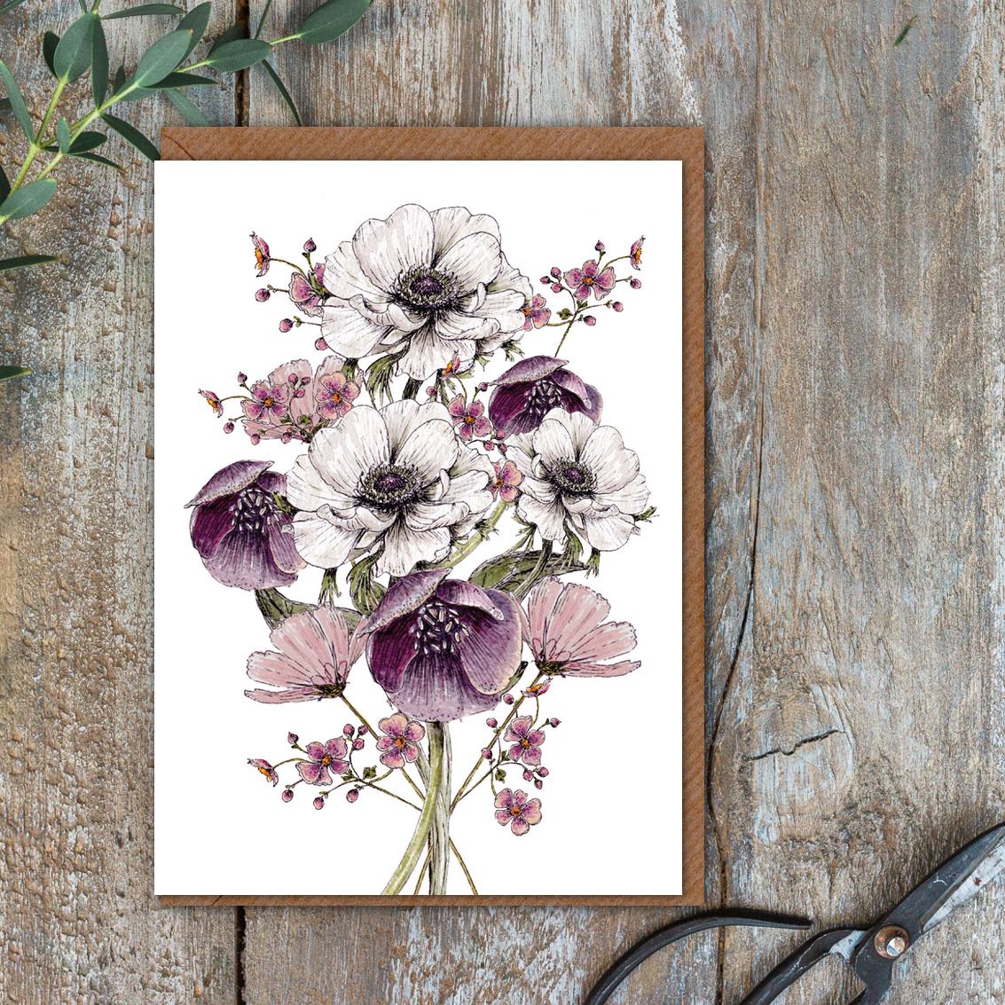 Picture of Velvet & Ivory Card (Cello-Free)