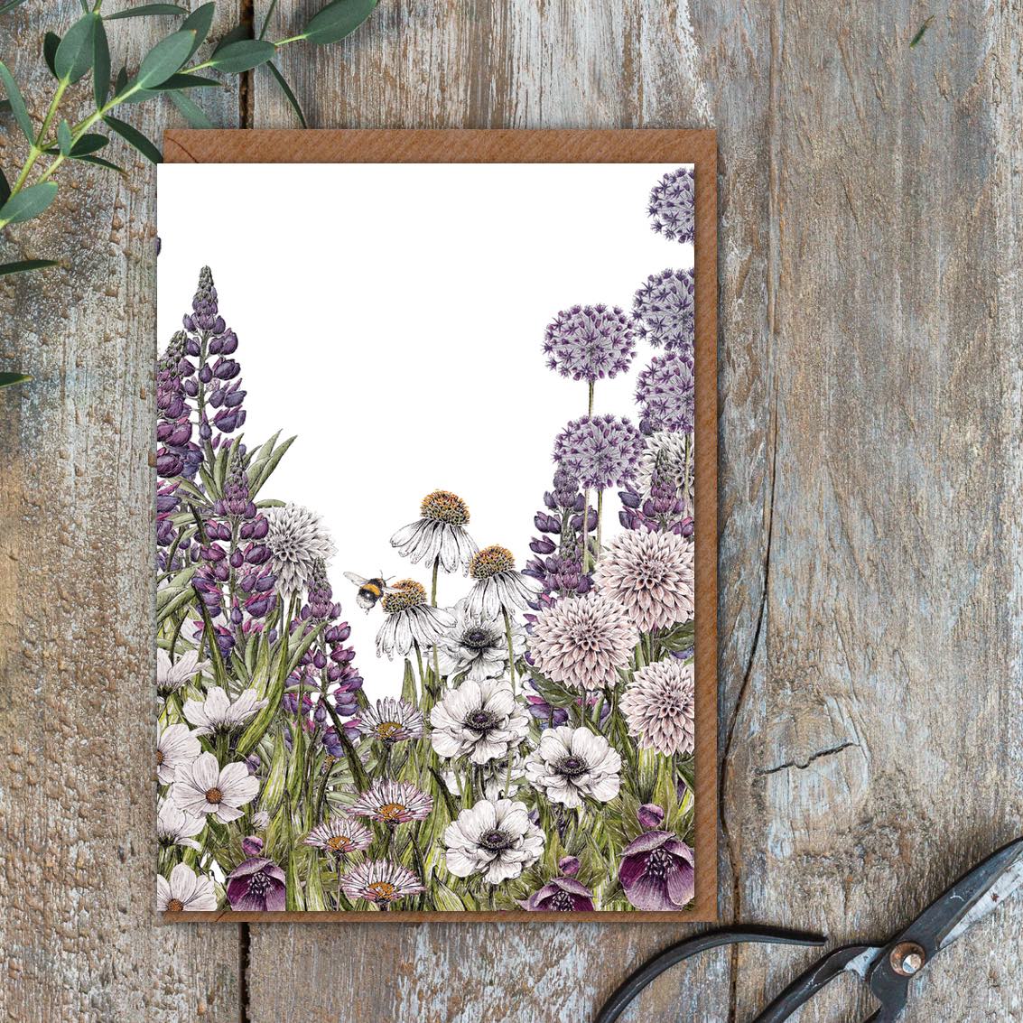 Picture of Mulberry Fields Card (Cello-Free)