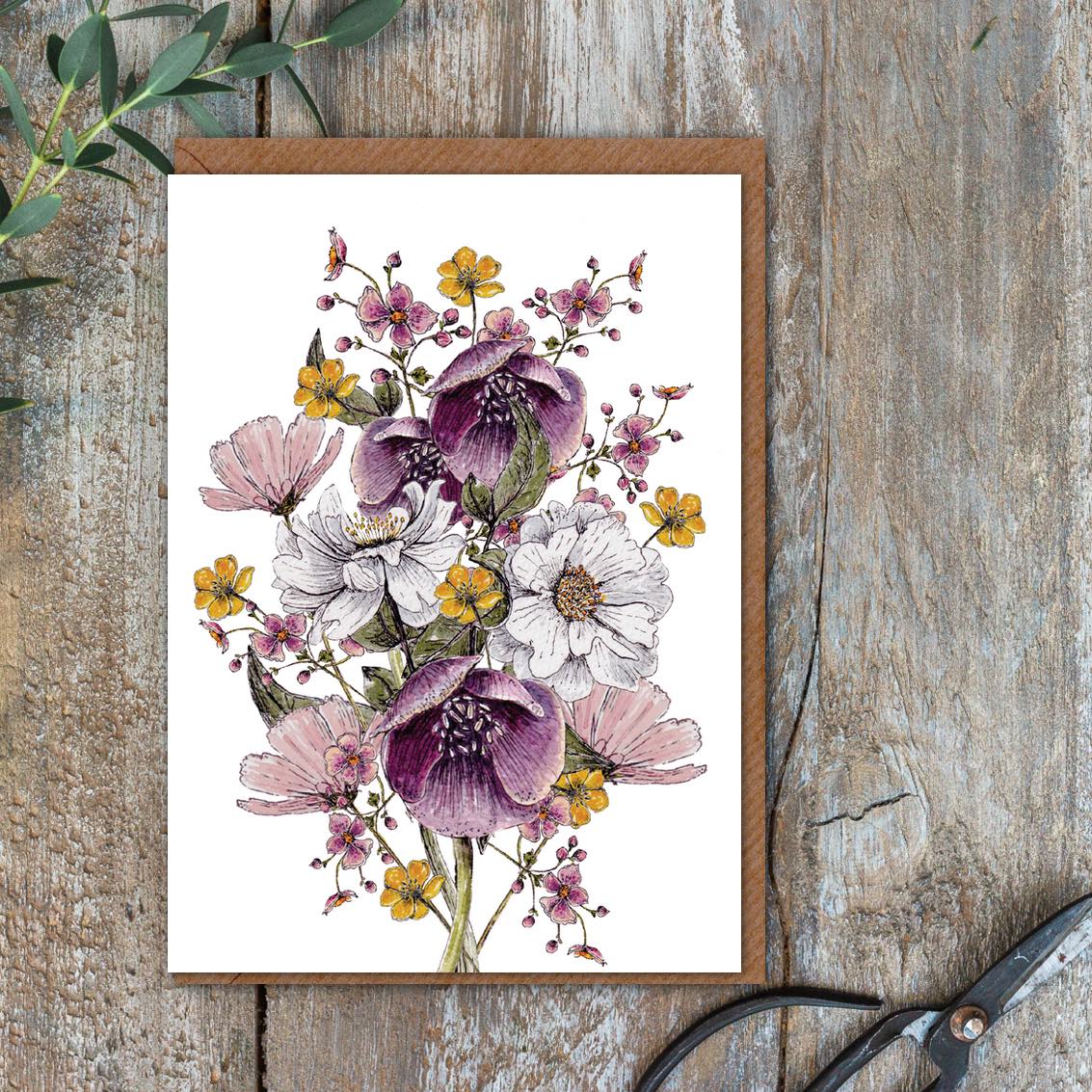 Picture of Amethyst Card (Cello-Free)