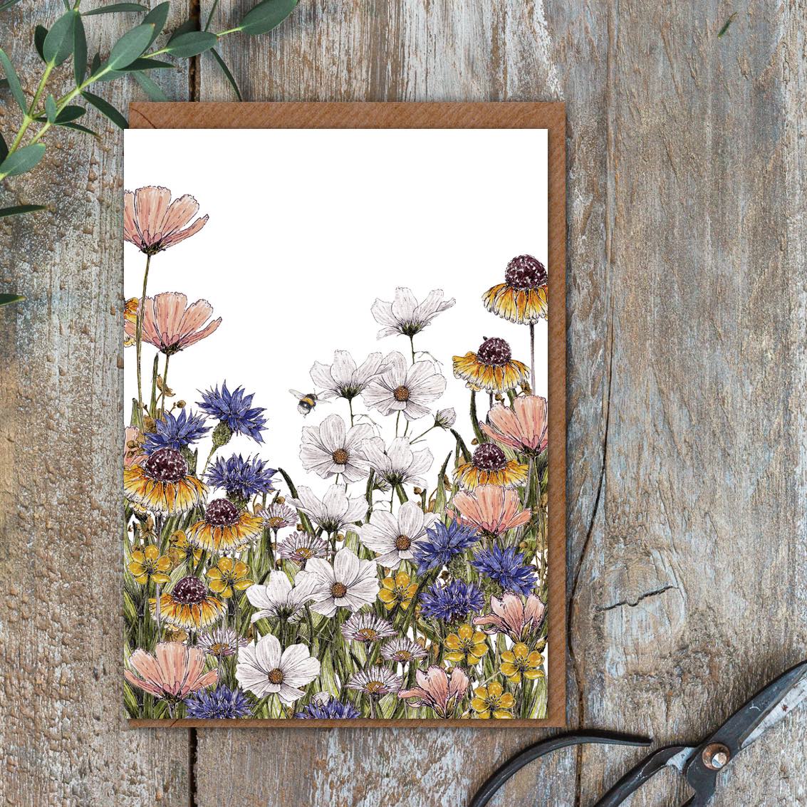 Picture of Peaches & Cream Card (Cello-Free)