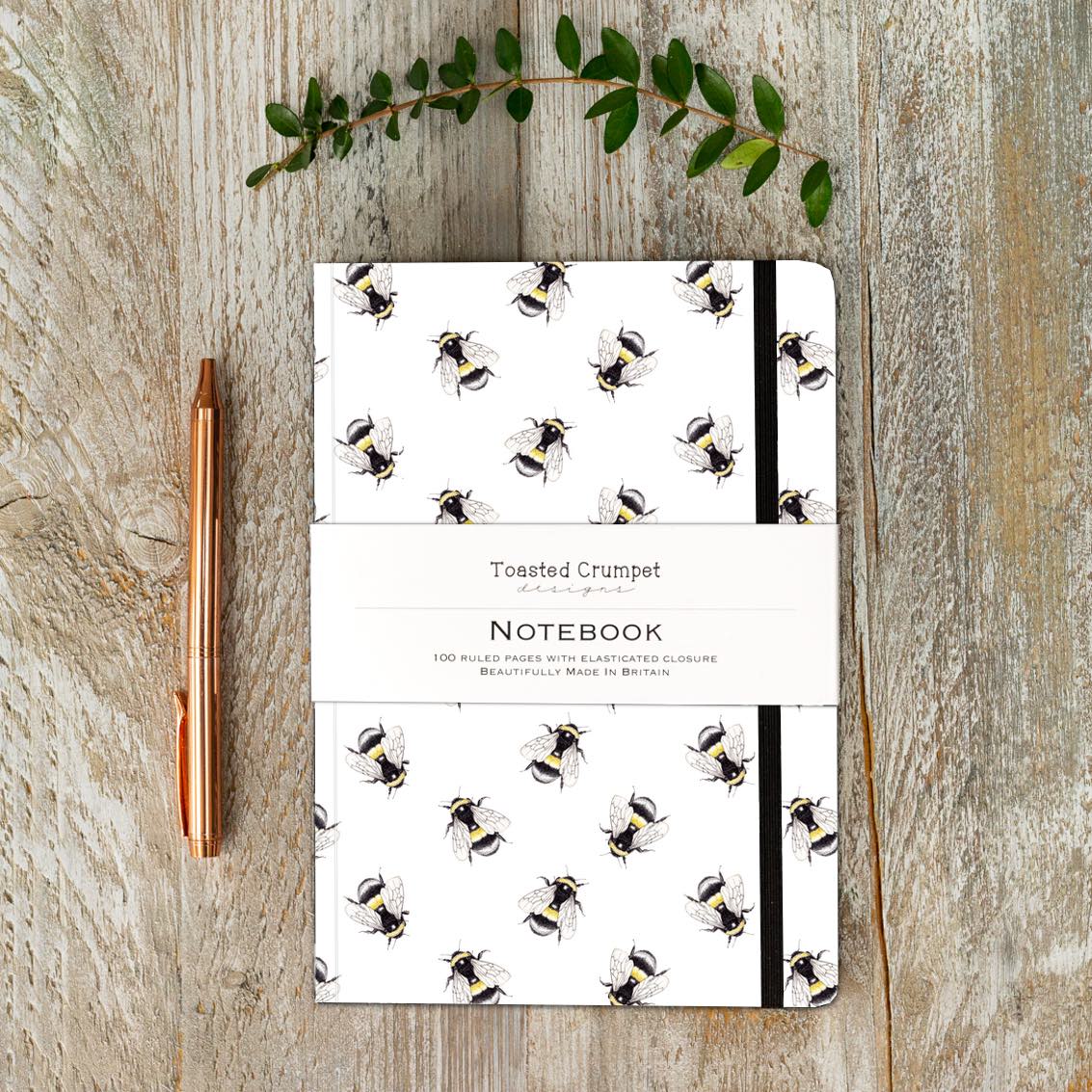 Picture of Bees Pure A5 Lined Notebook