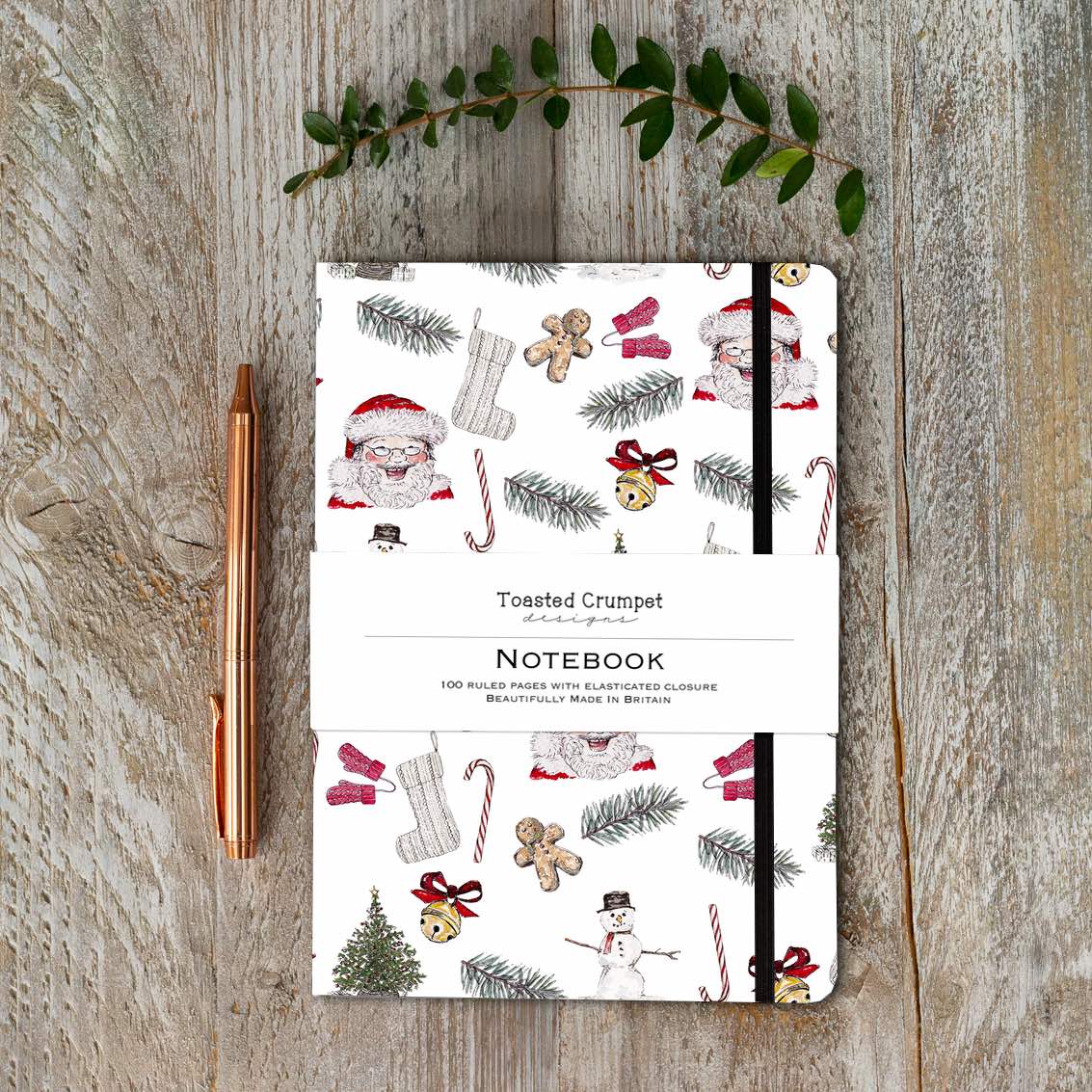 Picture of All Things Jolly Pure A5 Lined Notebook