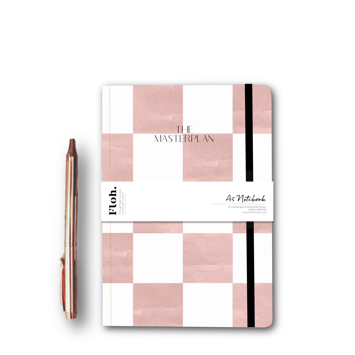 Picture of Paloma (Checkerboard) A5 Lined Notebook