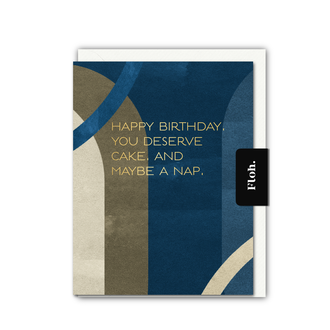 Picture of Happy Birthday! You Deserve Cake  (Colourblock) Ca