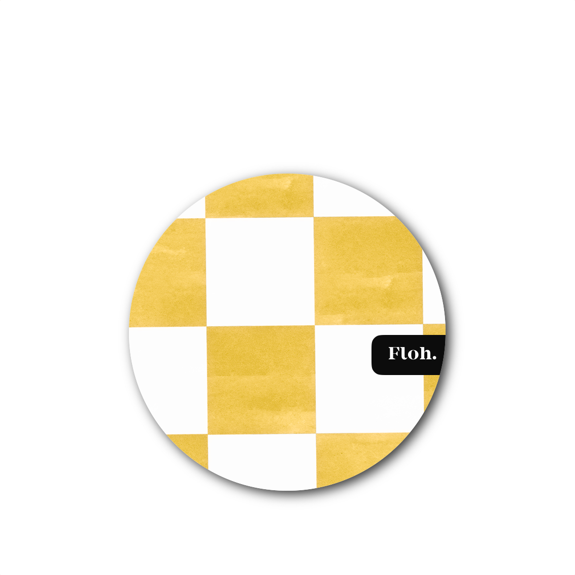 Picture of Spritz (Checkerboard) Round Coaster