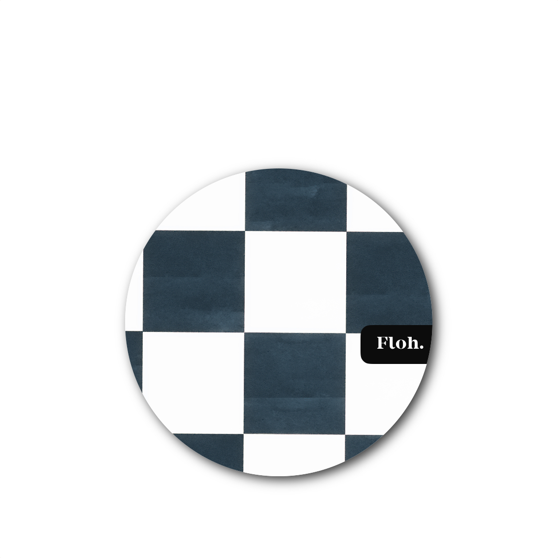 Picture of Espresso (Checkerboard) Round Coaster