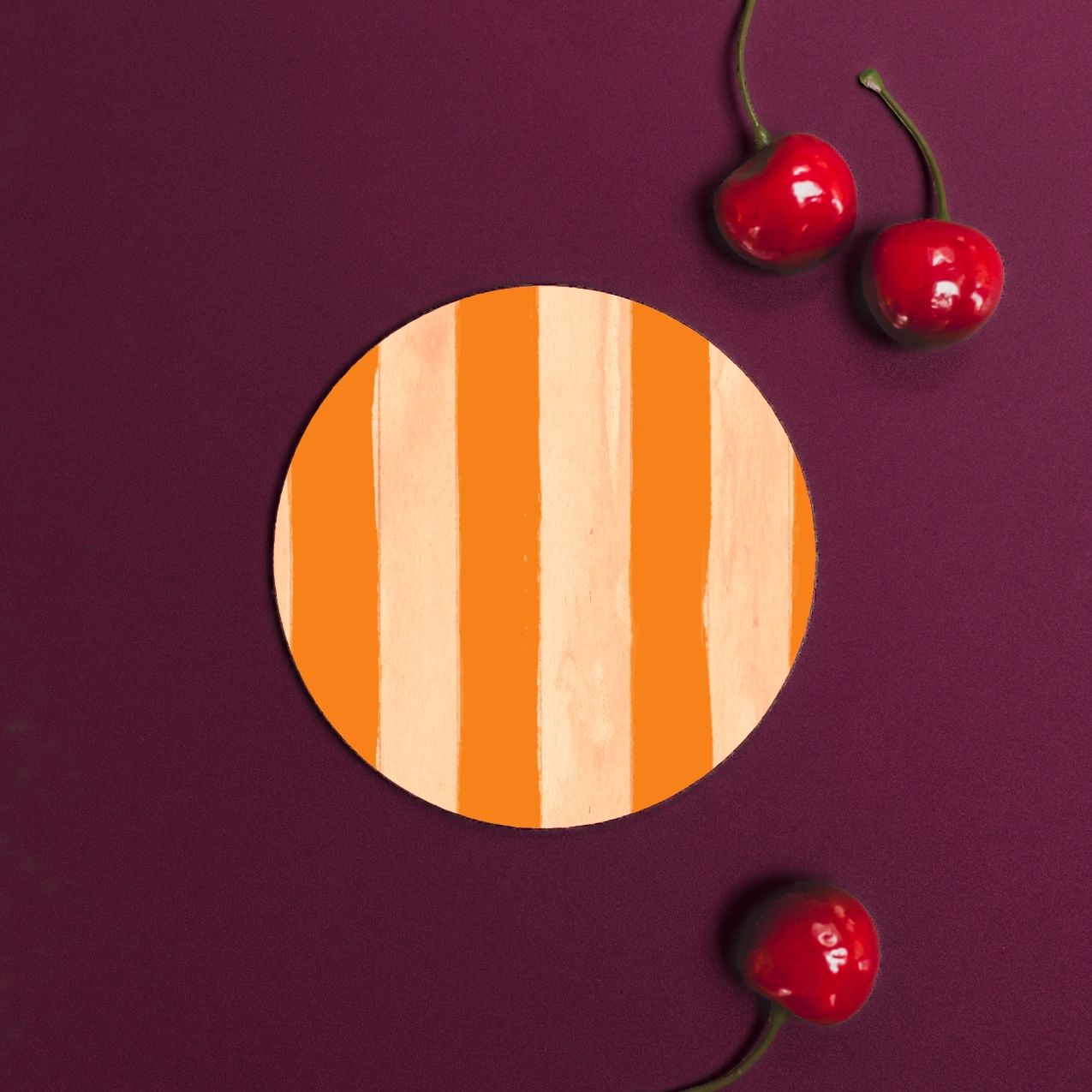 Picture of Marmalade (Stripes) Round Coaster