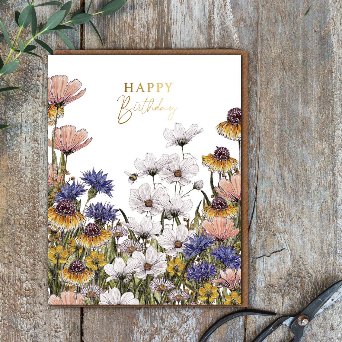 Picture of Happy Birthday Card (Cello-Free)