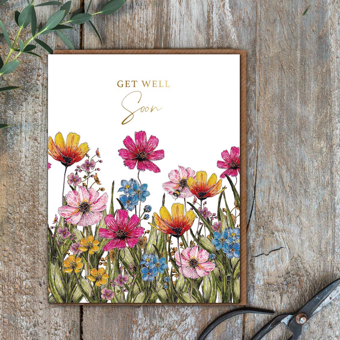 Picture of Get Well Soon Card (Cello-Free)