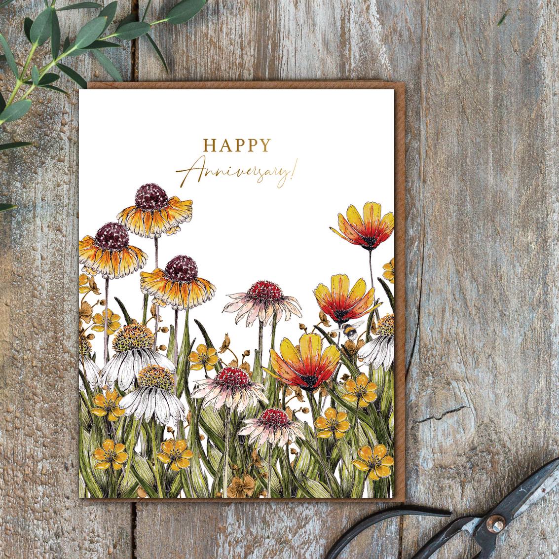 Picture of Happy Anniversary Card (Cello-Free)