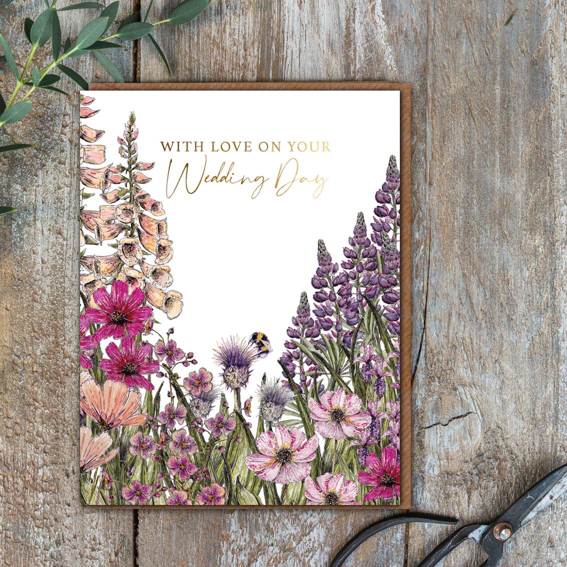 Picture of On Your Wedding Day Card (Cello-Free)