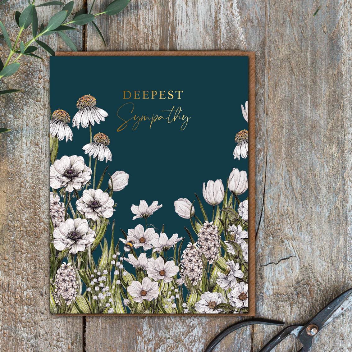 Picture of Deepest Sympathy Card (Cello-Free)