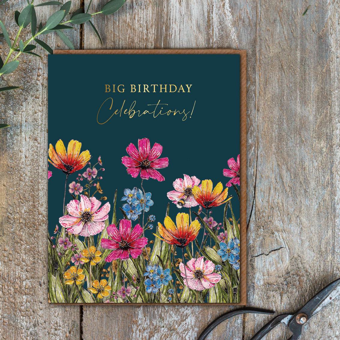 Picture of Big BIrthday Celebrations Card (Cello-Free)