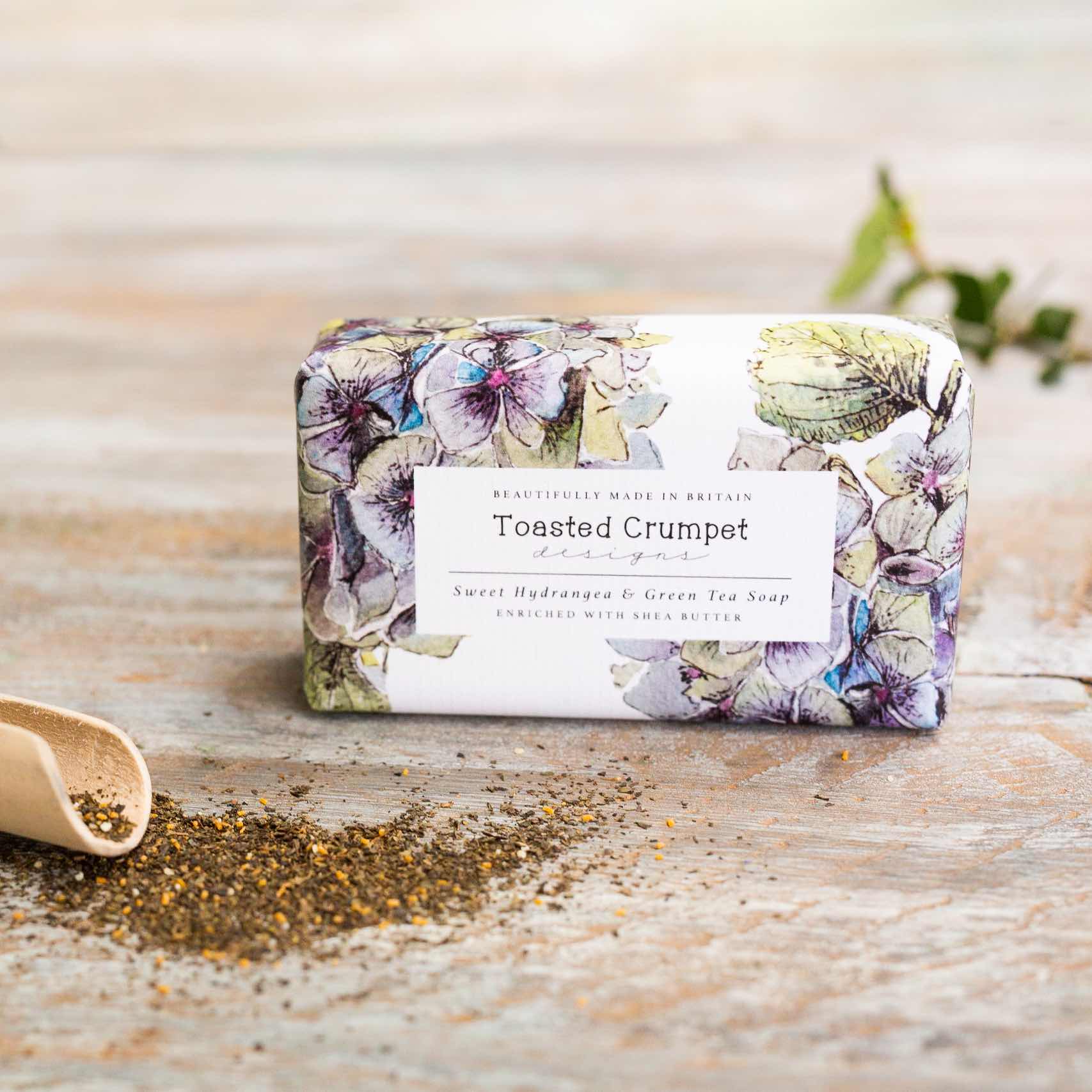 Picture of Sweet Hydrangea & Green Tea Soap