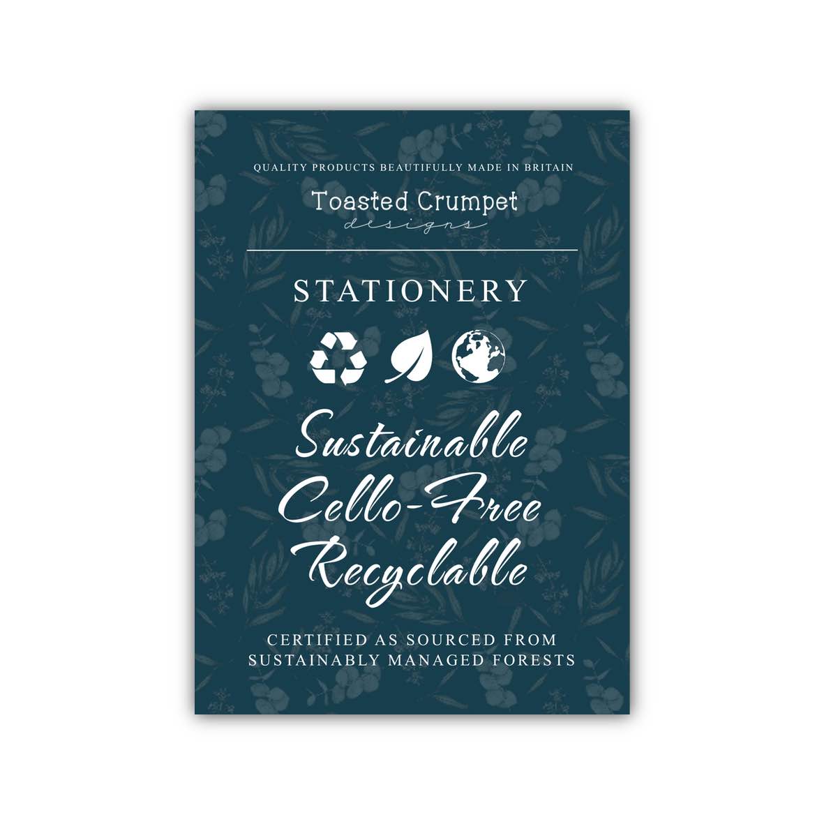 Picture of Stationery A6 Strut Card