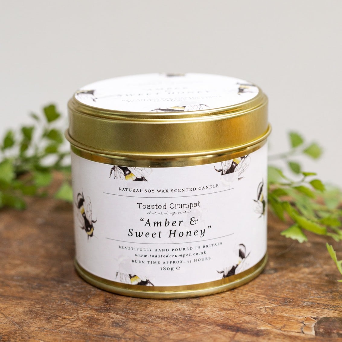 Picture of Amber & Sweet Honey Candle