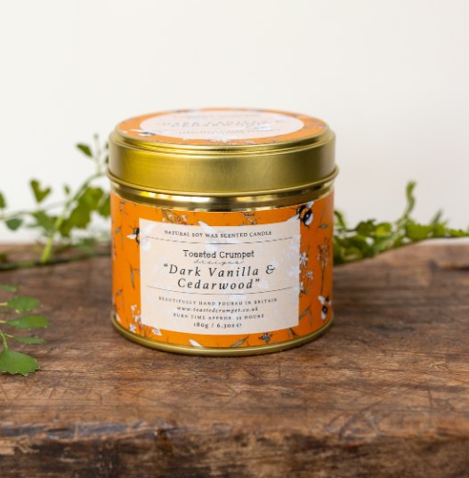 Picture of Dark Vanilla & Cedarwood Candle