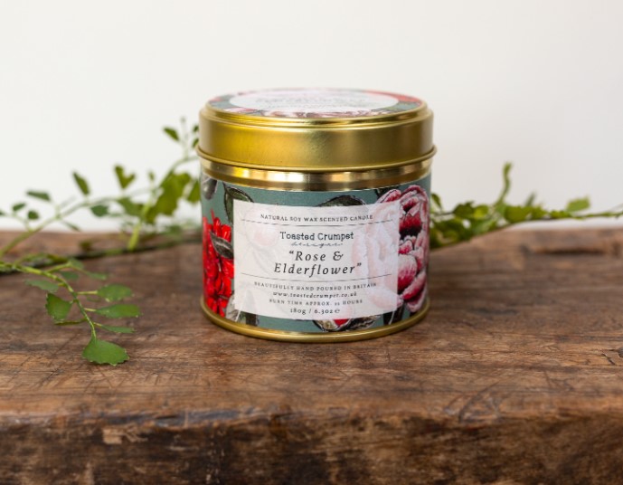 Picture of Rose & Elderflower Candle
