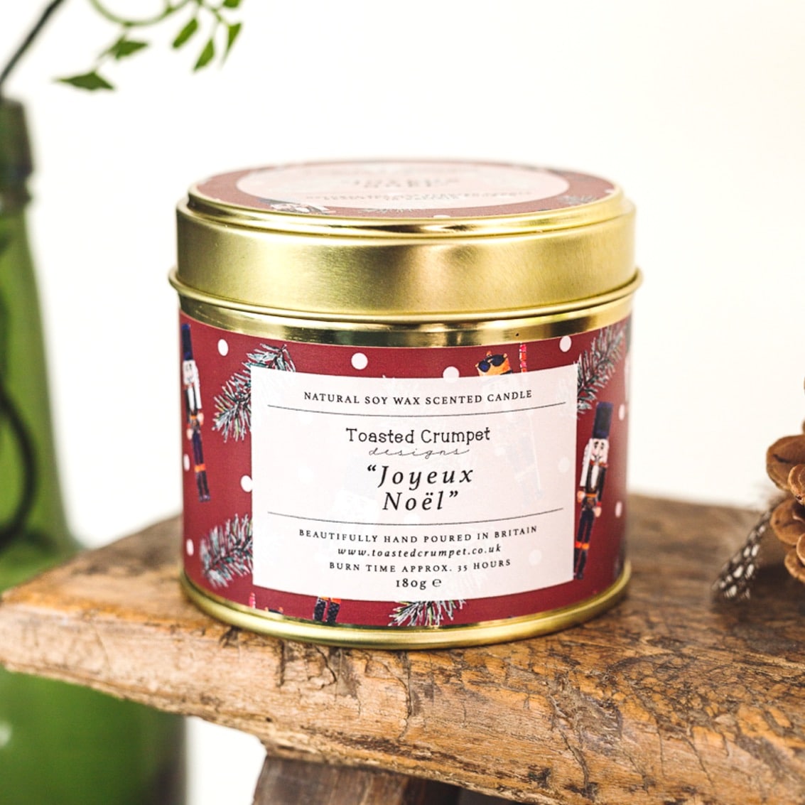 Picture of Joyeux Noël (Nutcracker Red) Candle