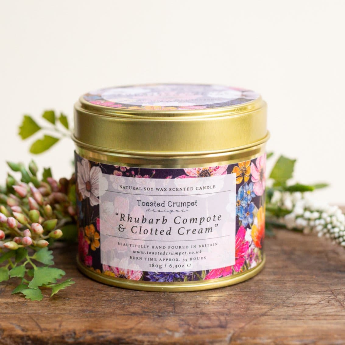 Picture of Rhubarb Compote & Clotted Cream Candle