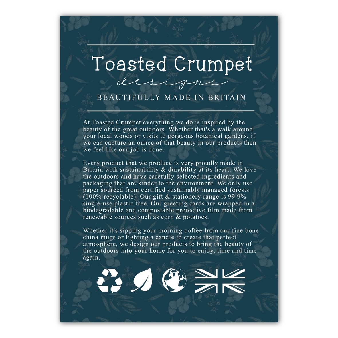 Picture of Toasted Crumpet Main US A5 Strut Card