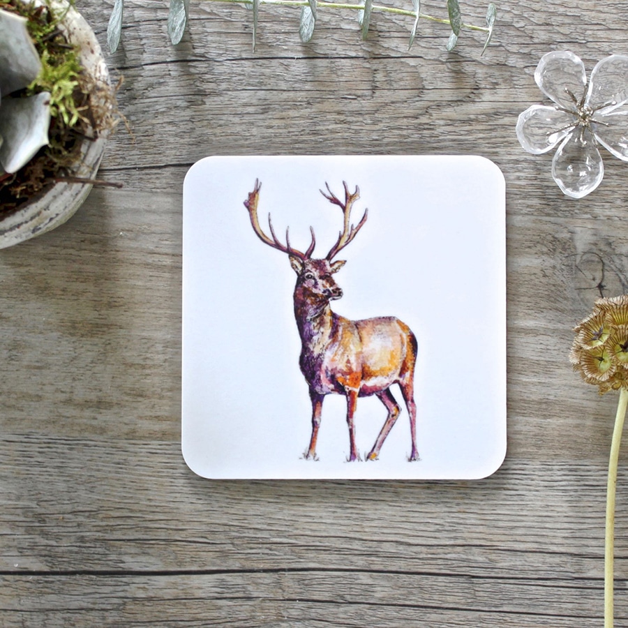 Picture of Stag Square Coaster (single)