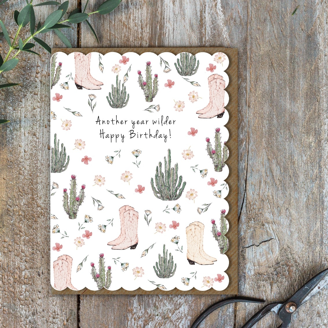 Picture of Another Year Wilder Happy Birthday! Card (Cello-Fr
