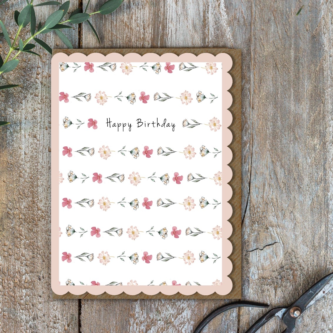 Picture of Happy Birthday Card (Cello-Free)