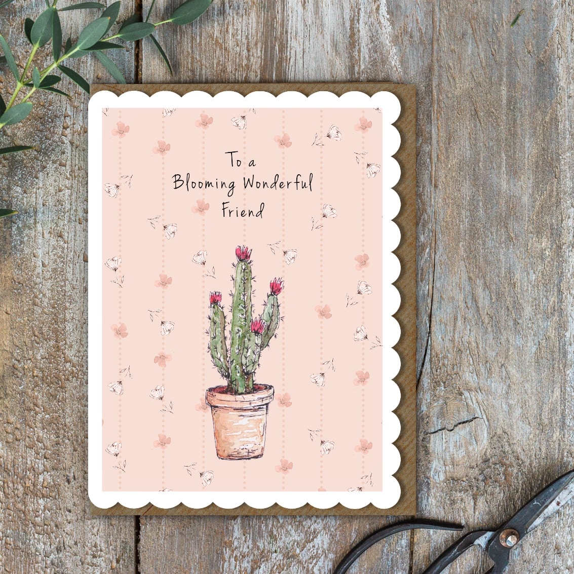 Picture of To a Blooming Wonderful Friend Card (Cello-Free)