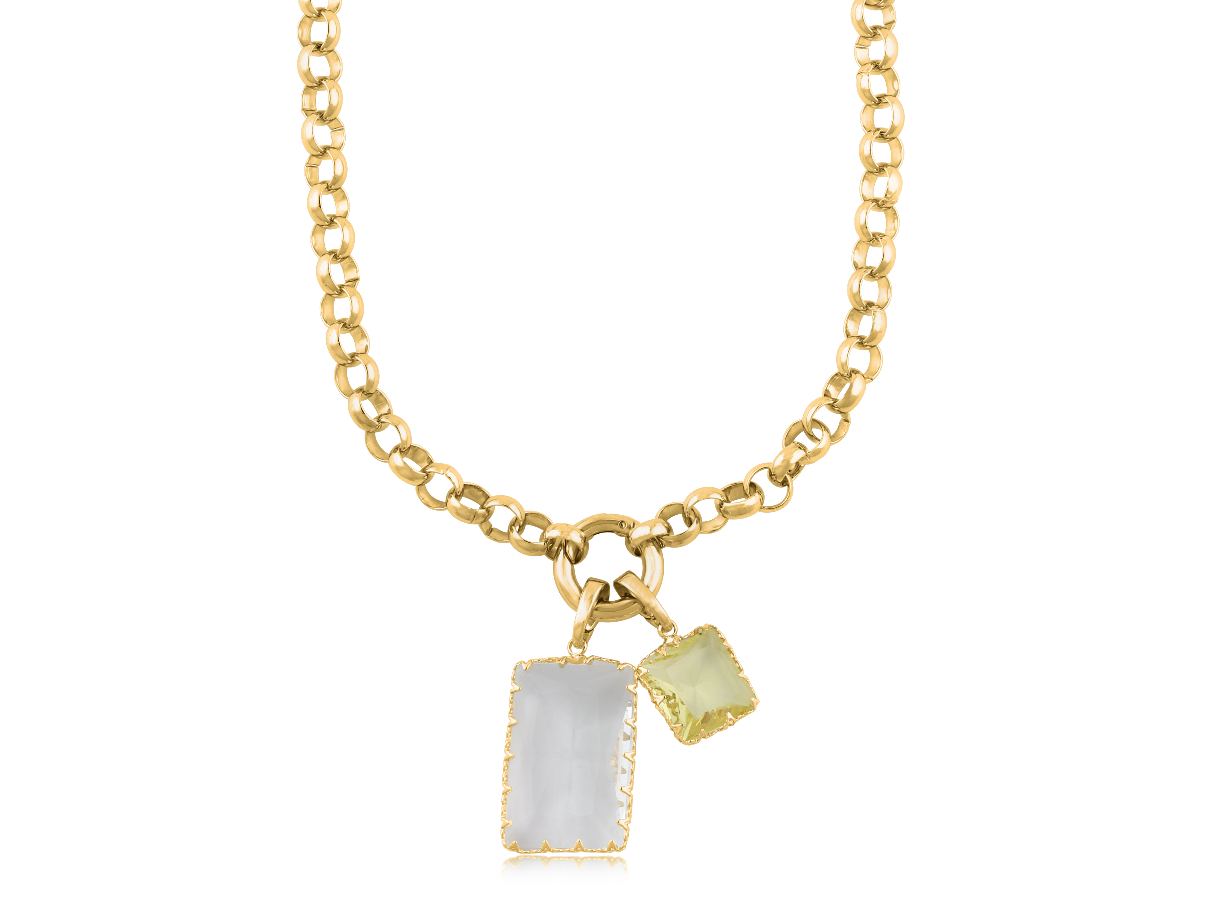 Picture of Gold Crystal/Brown Cosette Alure 2 Baguette Plated