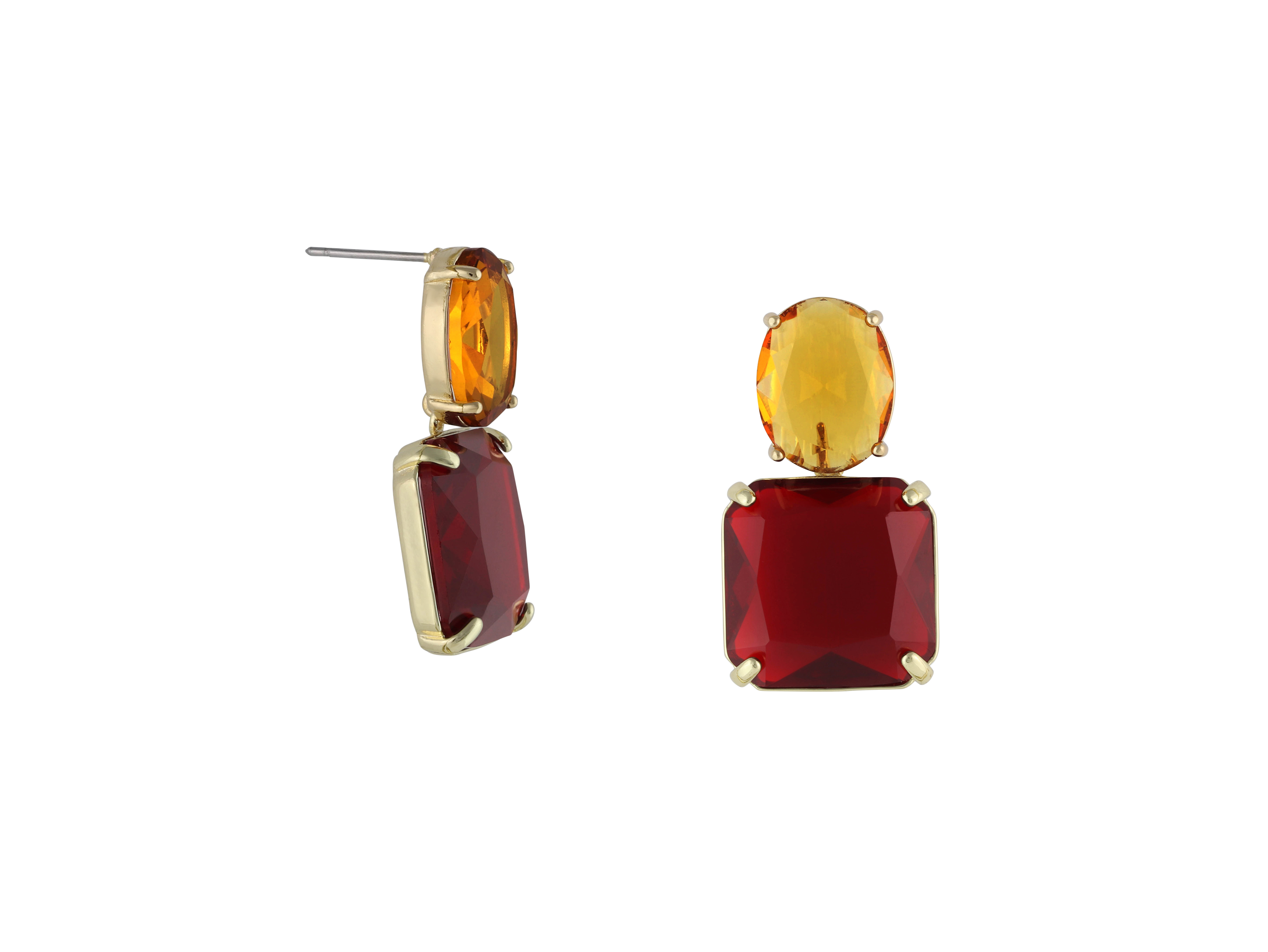 Picture of GOLD/TOPAZ/RUBY Alouette Allure Stone Cut Luxe Ear