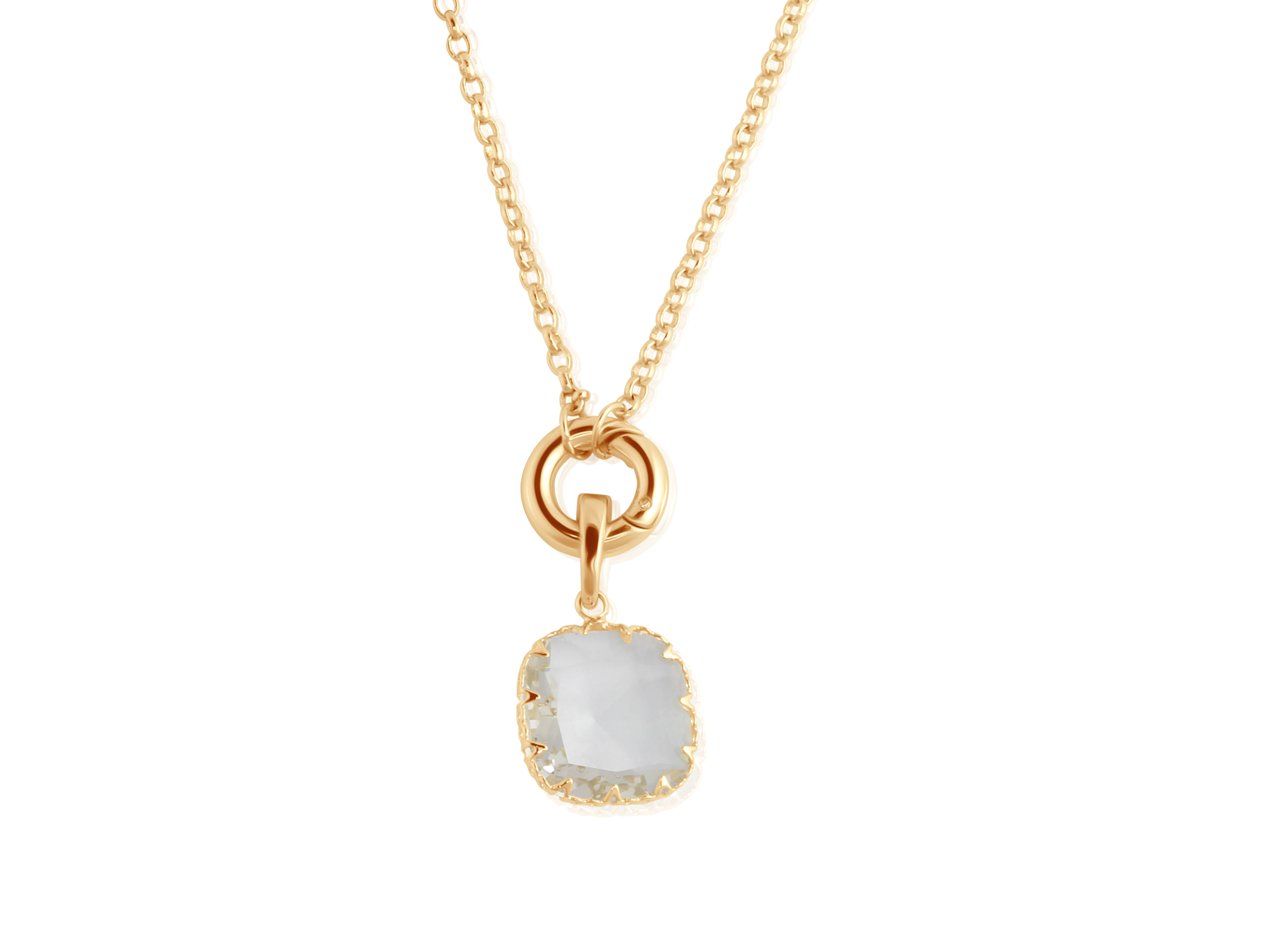 Picture of GOLD/CRYSTAL Aura Mini Allure Stone Cut Plated Bra