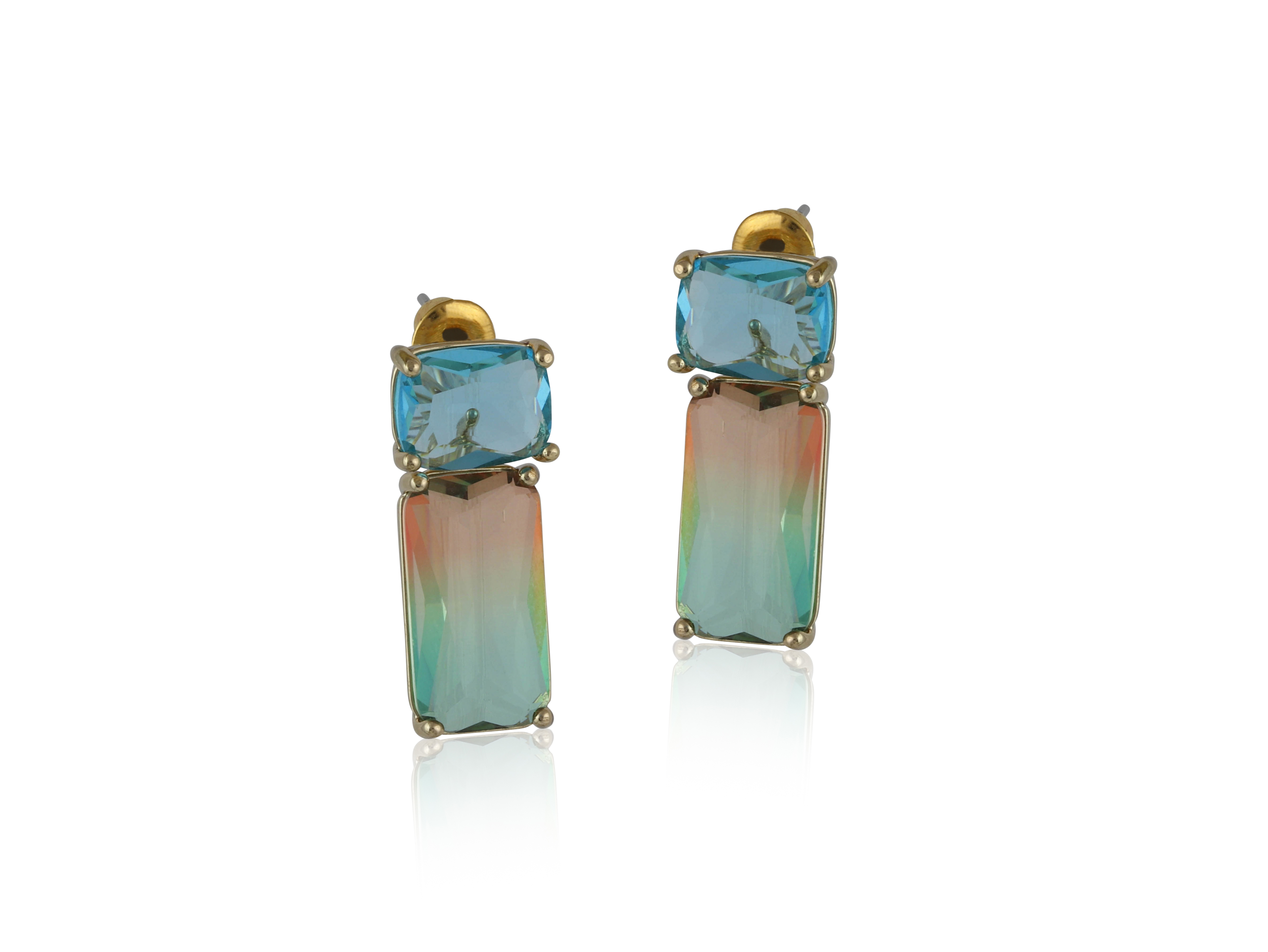 Picture of BLUE/PINK/GREEN ALEXANDRA ALLURE TWO TONE CRYSTAL