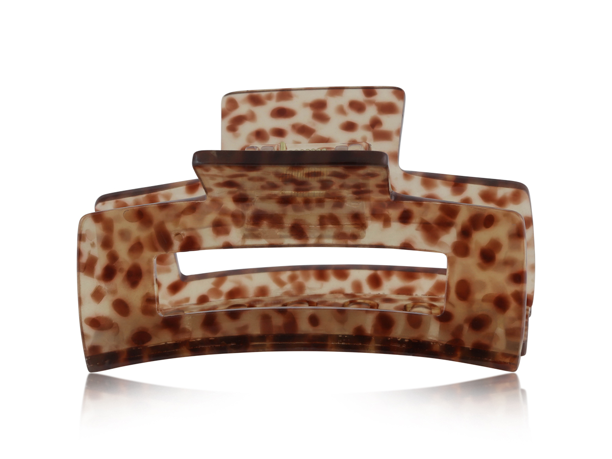 Picture of BROWN  MARSEILLE RESIN BULLDOG HAIRCLIP