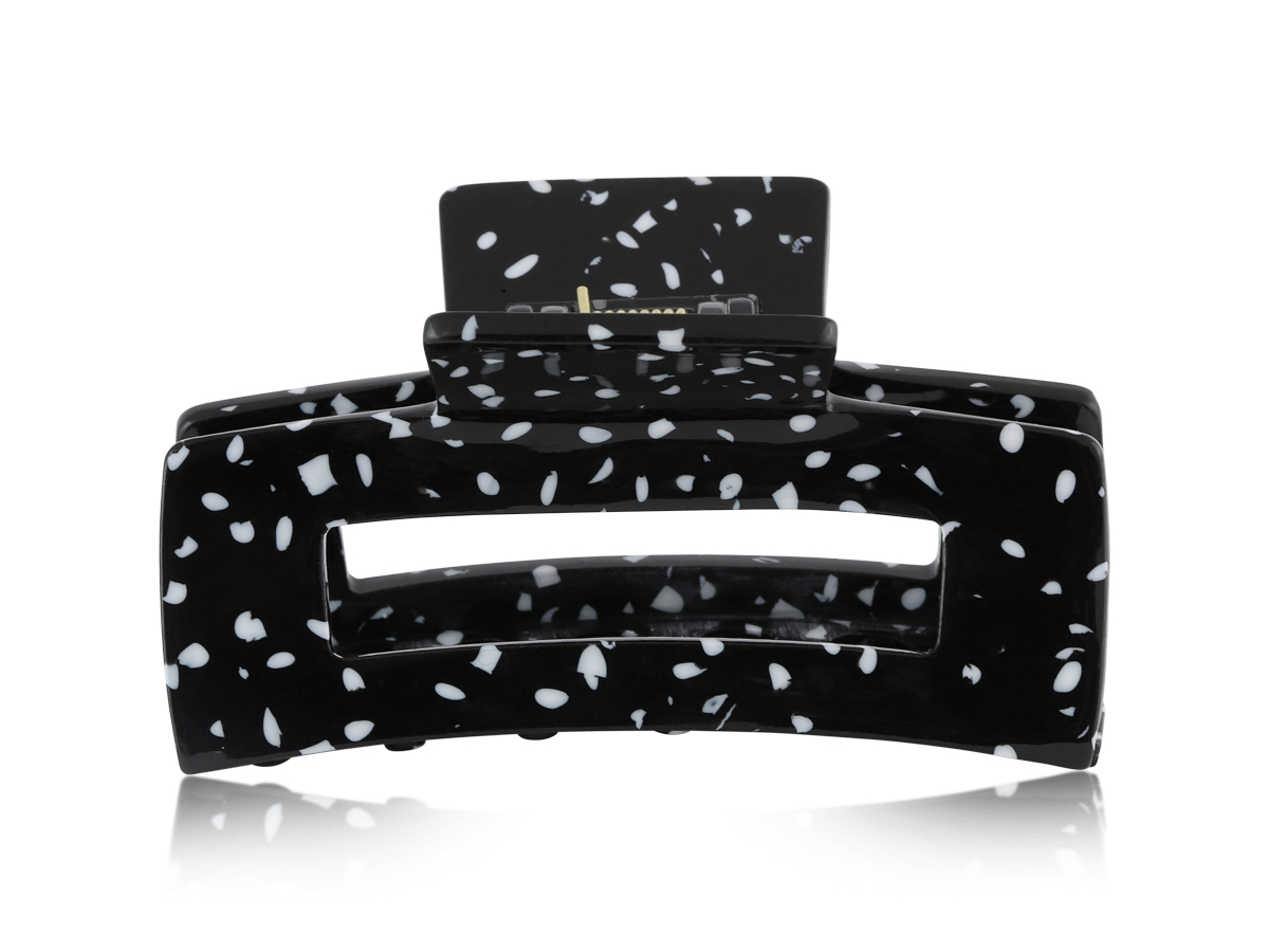 Picture of BLACK  MARSEILLE RESIN BULLDOG HAIRCLIP