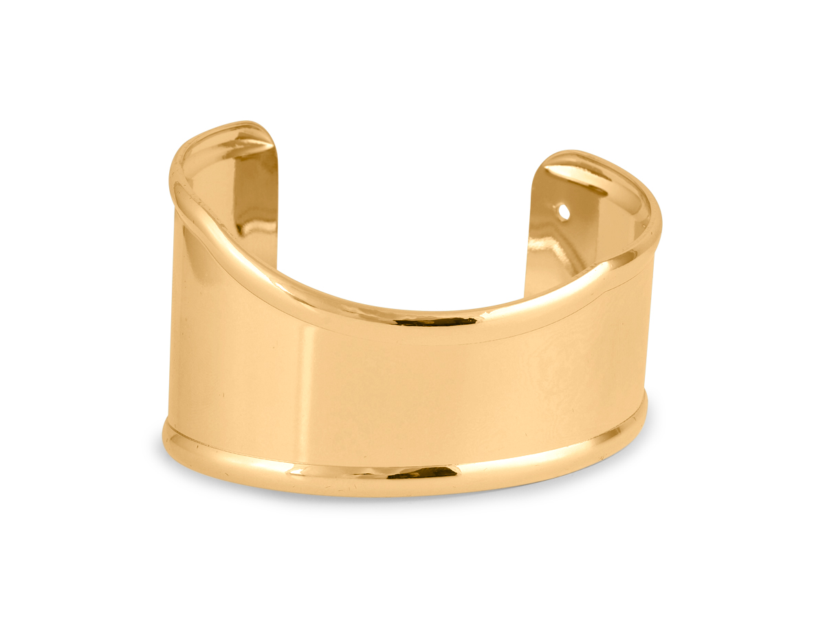 Picture of GOLD  CARA ORGANIC SHAPE BRACELET