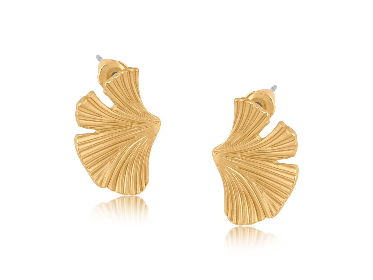 Picture of GOLD JULIA GYNKO STUD EARRINGS