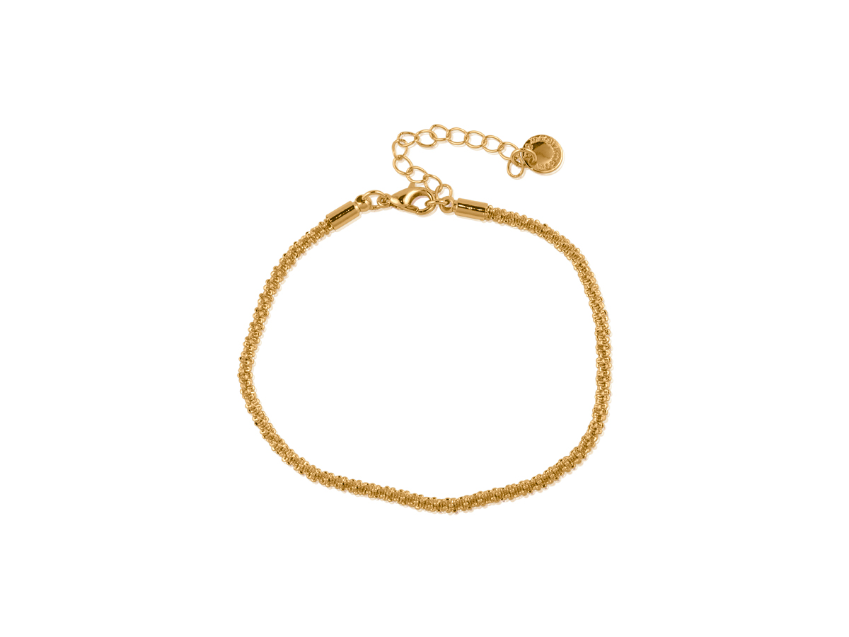 Picture of GOLD PANAMA TWISTED ROPE BRACELET