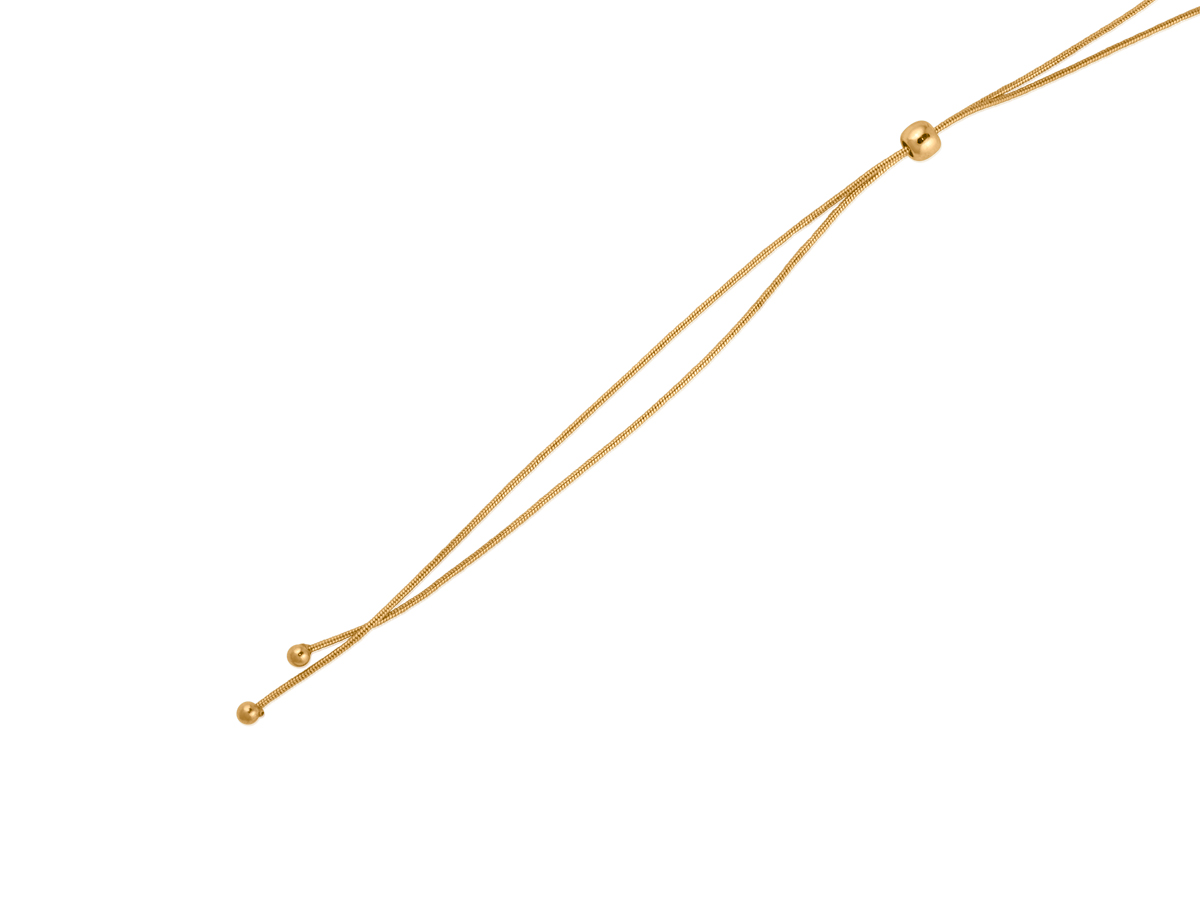 Picture of GOLD SIMONA TWO TONE ADJUSTABLE NECKLACE