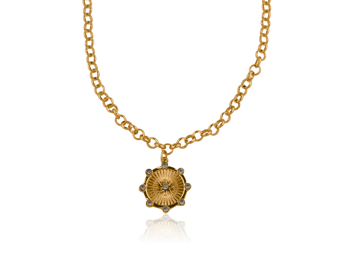 Picture of GOLD ETOILE CHARM NECLACE