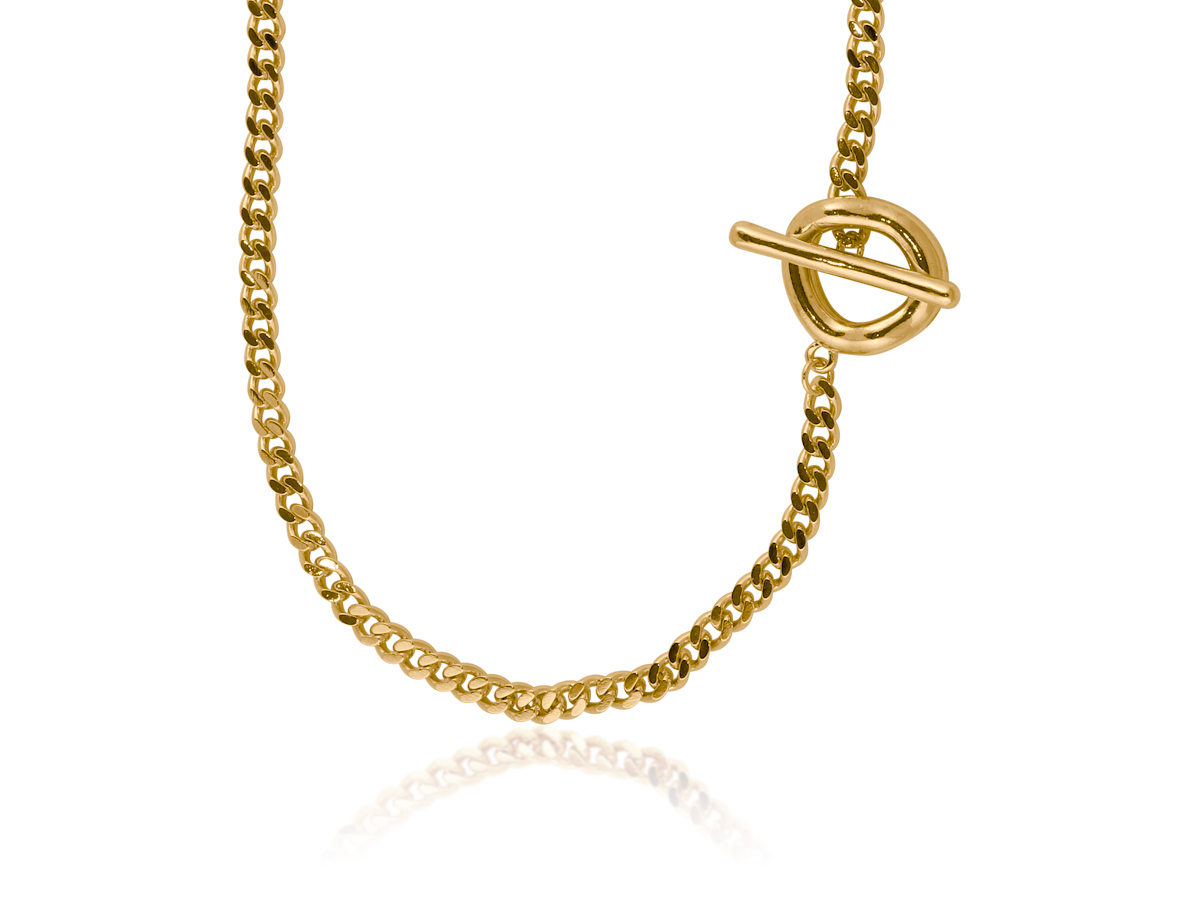 Picture of GOLD ORIANNE STATEMENT CHAIN CHOKER