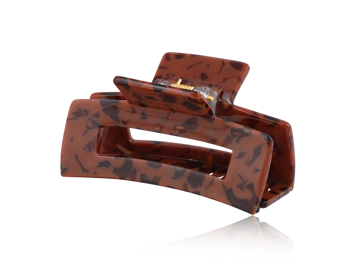 Picture of CACAO BLACK  OLEANDRE BULLDOG HAIRCLIP