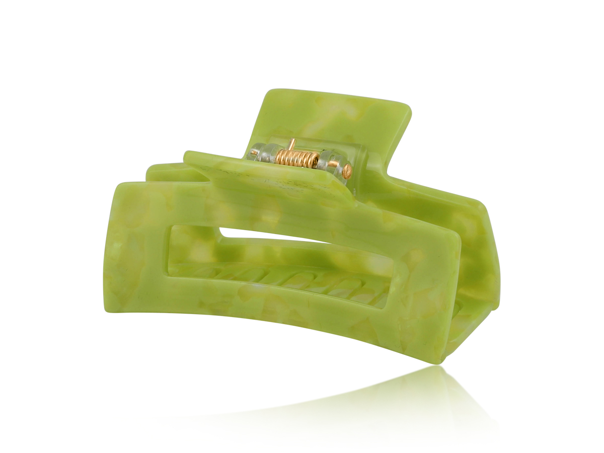 Picture of GREEN LIME OLEANDRE BULLDOG HAIRCLIP