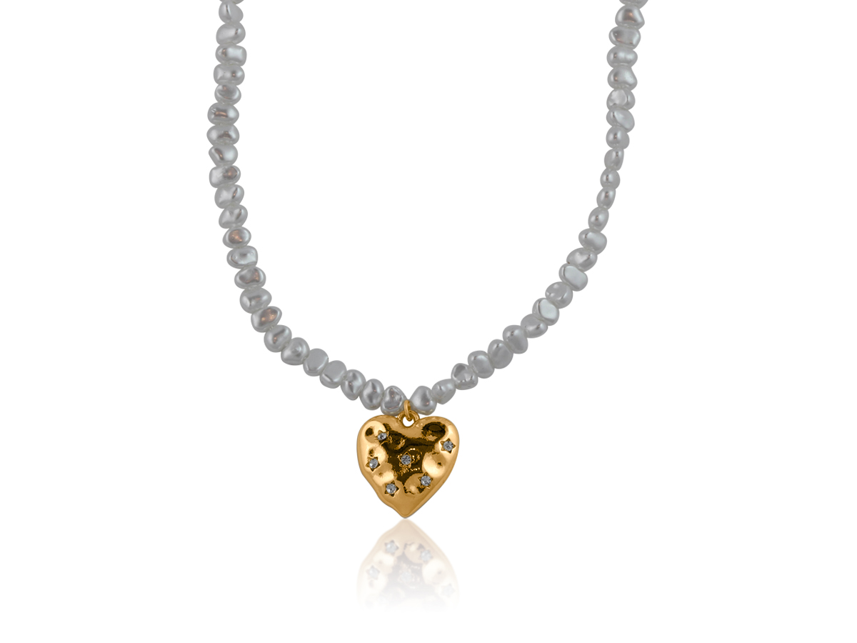 Picture of GOLD LUBLIANA PEARL STRAND NECKLACE