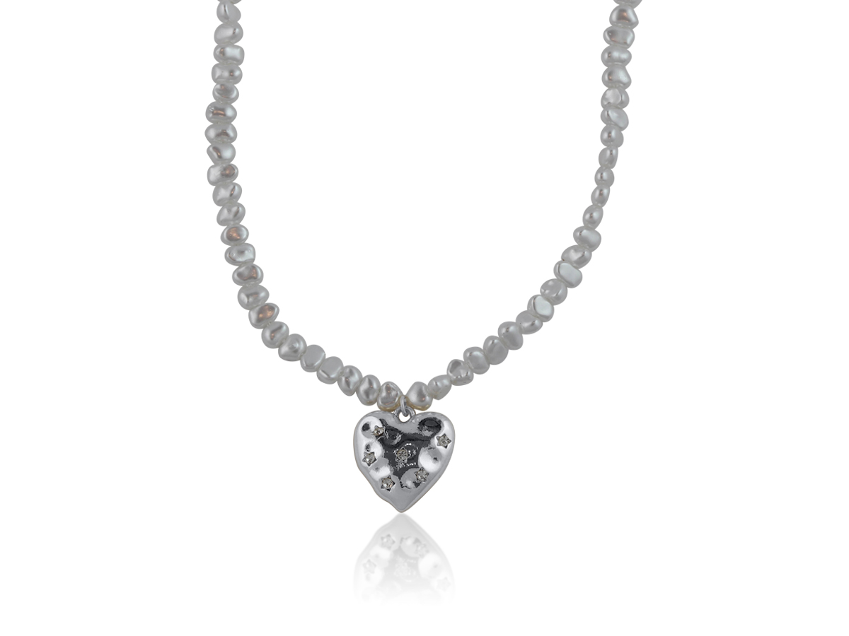 Picture of SILVER  LUBLIANA PEARL STRAND NECKLACE