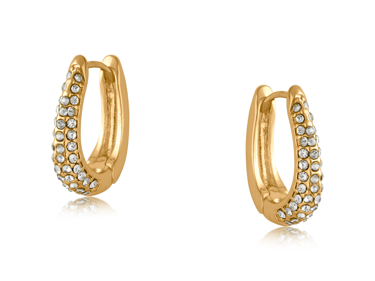 Picture of GOLD  SOFIA SMALL HOOP EARRINGS